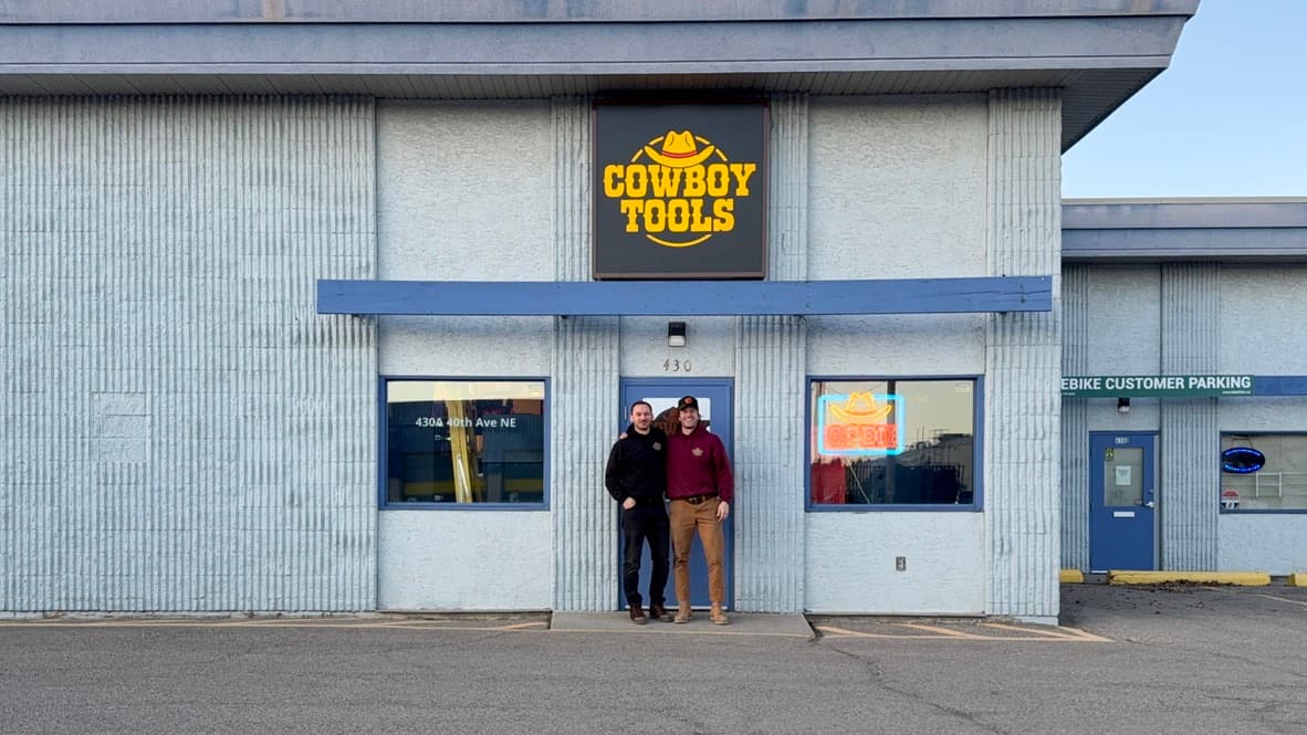 Cowboy Tools storefront — Calgary