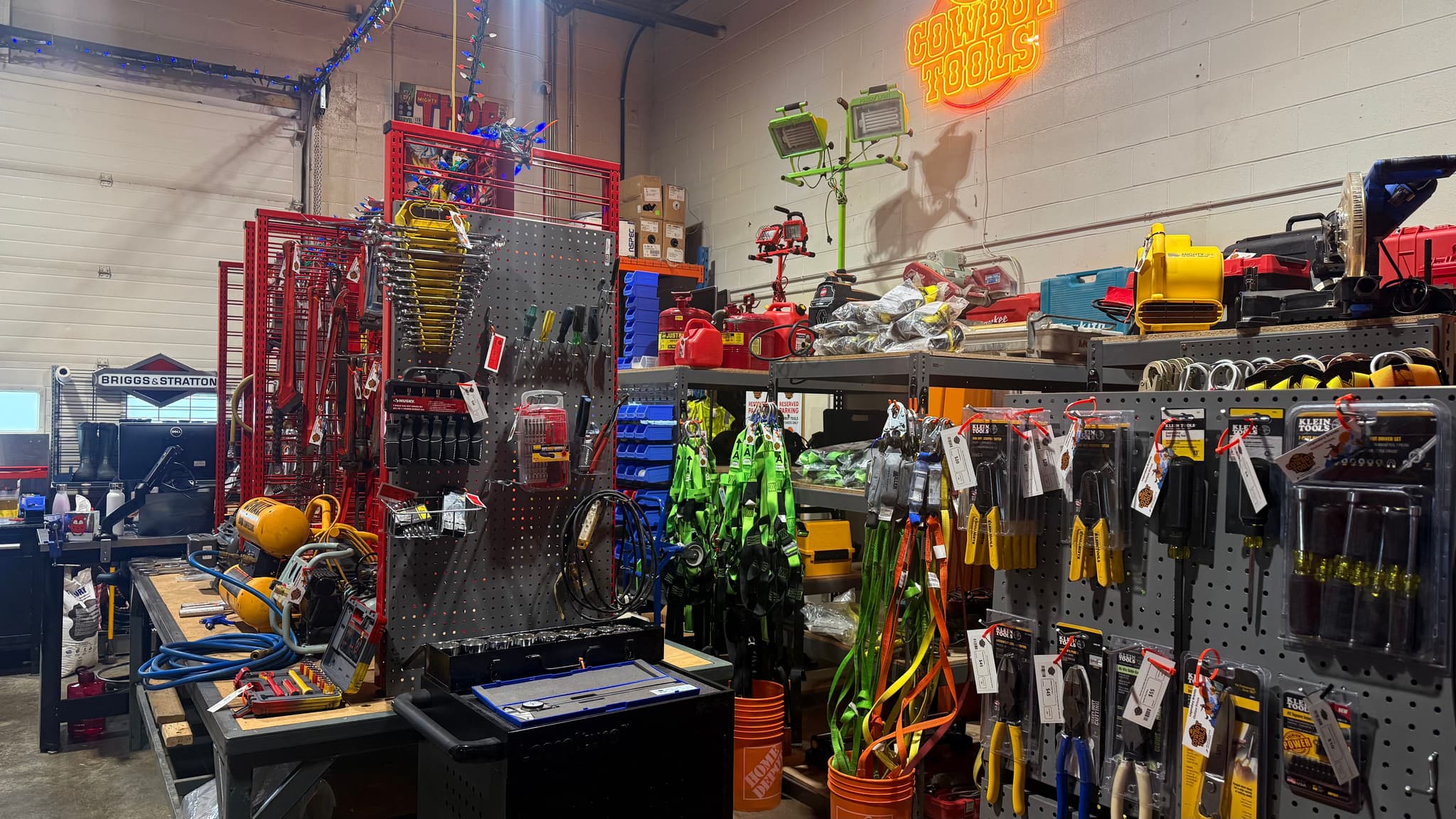Cowboy Tools shop interior — Calgary
